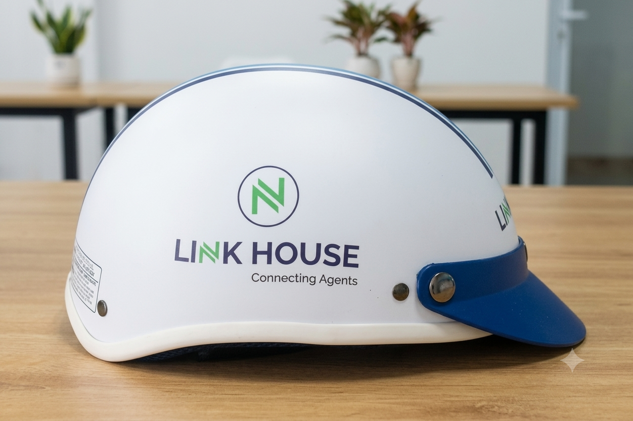Nón Bảo Hiểm In Logo Tại HCM